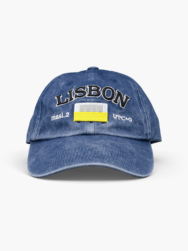 Lisbon Dadcap - Washed Blue