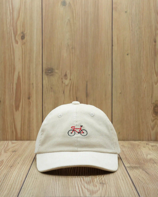 Bicycle Corduroy Dad Cap - Beige