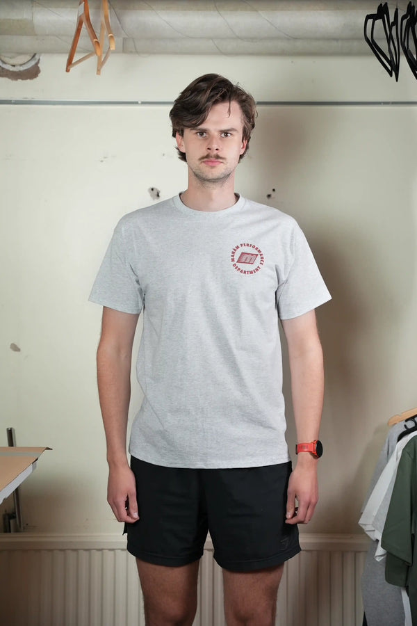Performance Dept. Cotton T-Shirt - Ash