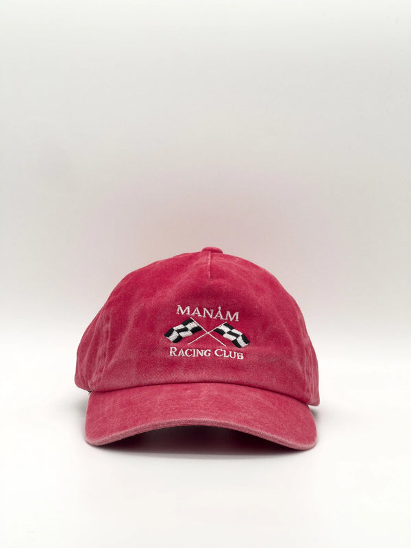 The Race Track Hat - Washed Red