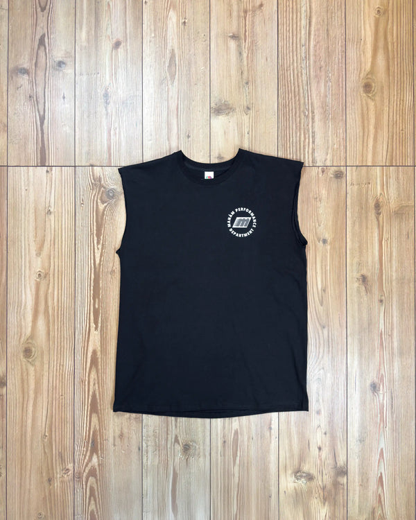 Performance Dept. Cutoff Tee - Black