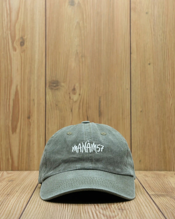 MANÅM57 Dad Cap - Washed Green