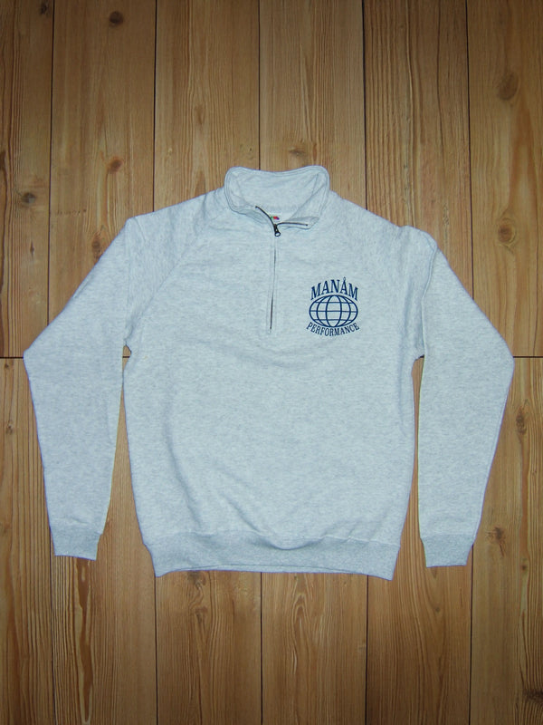 Half Zip - Ash Grey